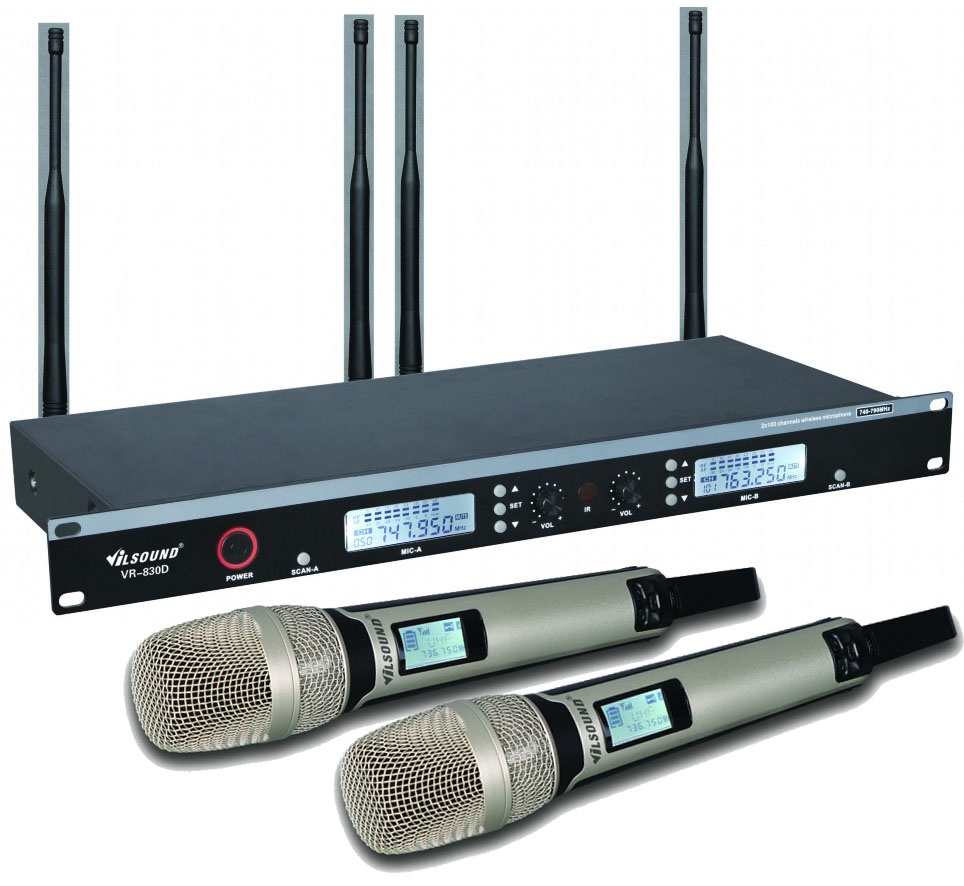 VR830D wireless microphone